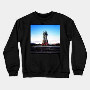 The Commando Monument at Spean Bridge Crewneck Sweatshirt